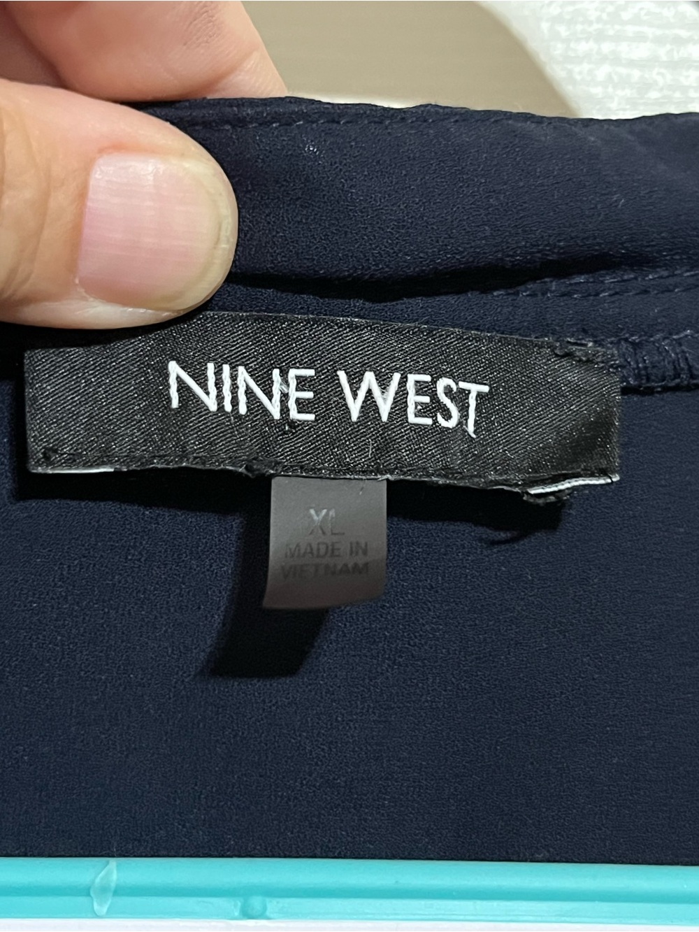 Nine West Men's Dark Navy Dress Trousers